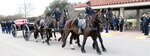 The Fort Sam Houston Caisson Platoon transports the remains of retired Brig. Gen. Michael E. Leeper to Fort Sam Houston National Cemetery Jan. 19. Leeper passed away in December 2015 at the age of 98.