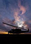 A UH-1N Iroquois from the 54th Helicopter Squadron sits on the helicopter pad at Minot Air Force Base, N.D., Feb. 2, 2016. Within Air Force Global Strike Command, the UH-1N supports the 90th Missile Wing, F.E. Warren AFB, W.Y., the 341st Missile Wing, Malmstrom AFB, M.T. and the 91st Missile Wing, Minot AFB, N.D. (U.S. Air Force photo/Airman 1st Class J.T. Armstrong)