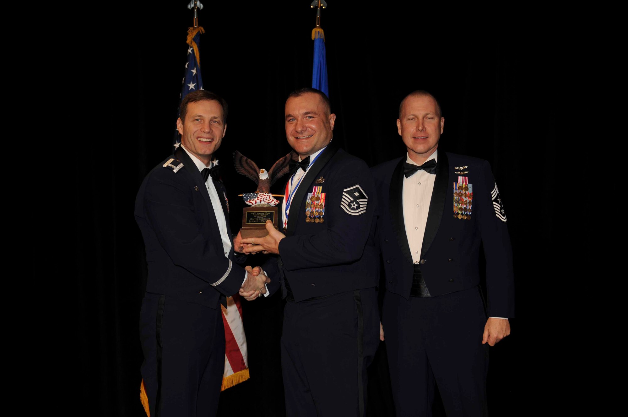 FIRST SERGEANT OF THE YEAR Master Sgt. Jason Crouse 