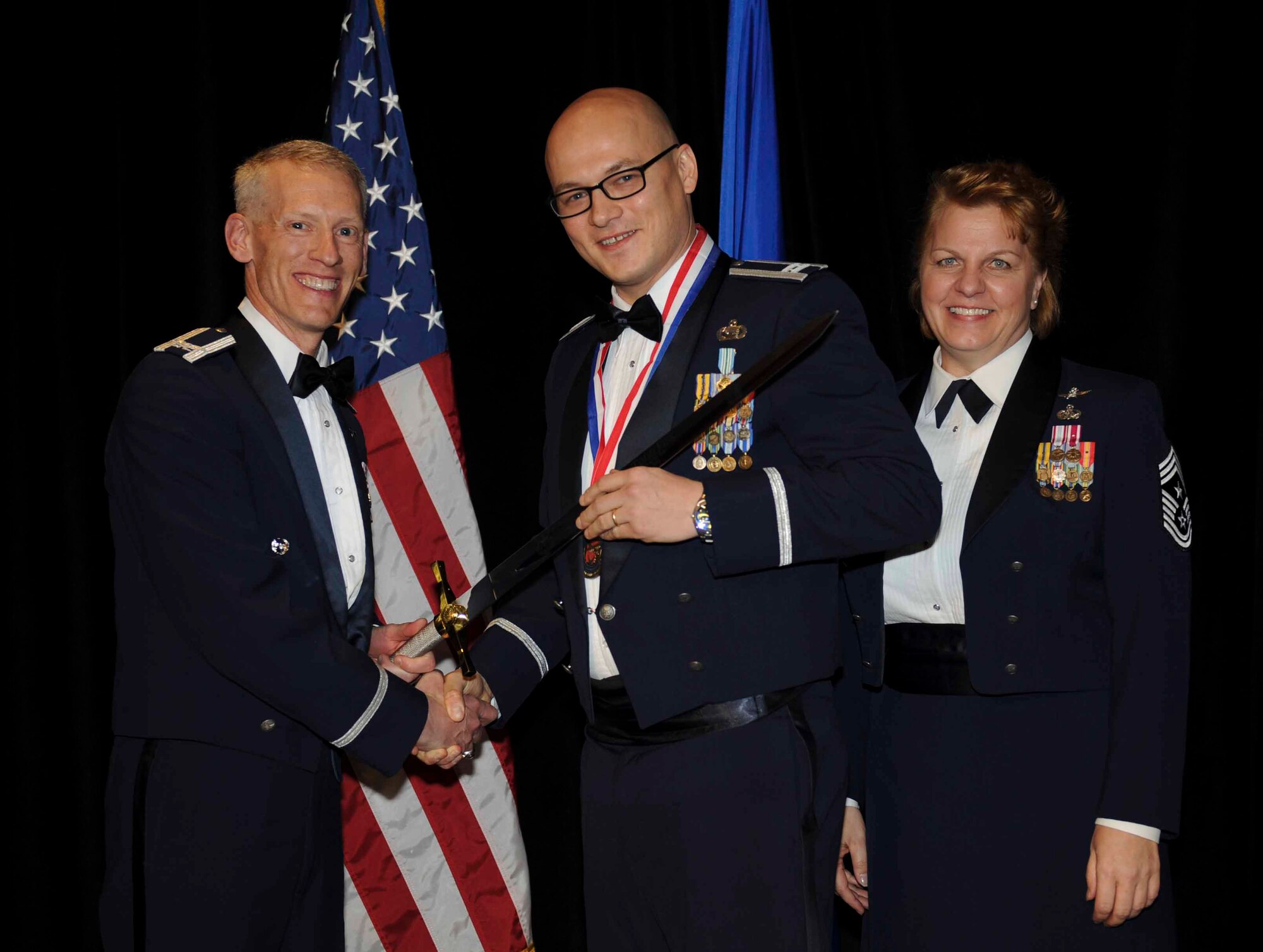 COMPANY GRADE OFFICER OF THE YEAR Capt. Todd Fisk (19th OSS)