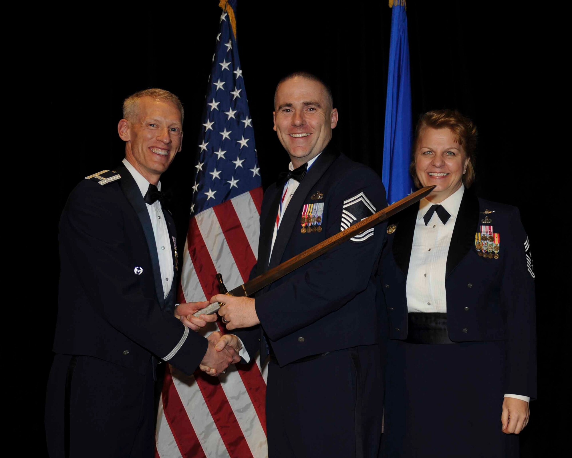 SENIOR NONCOMMISSIONED OFFICER OF THE YEAR Senior Master Sgt. Raun Howell (19th FSS)