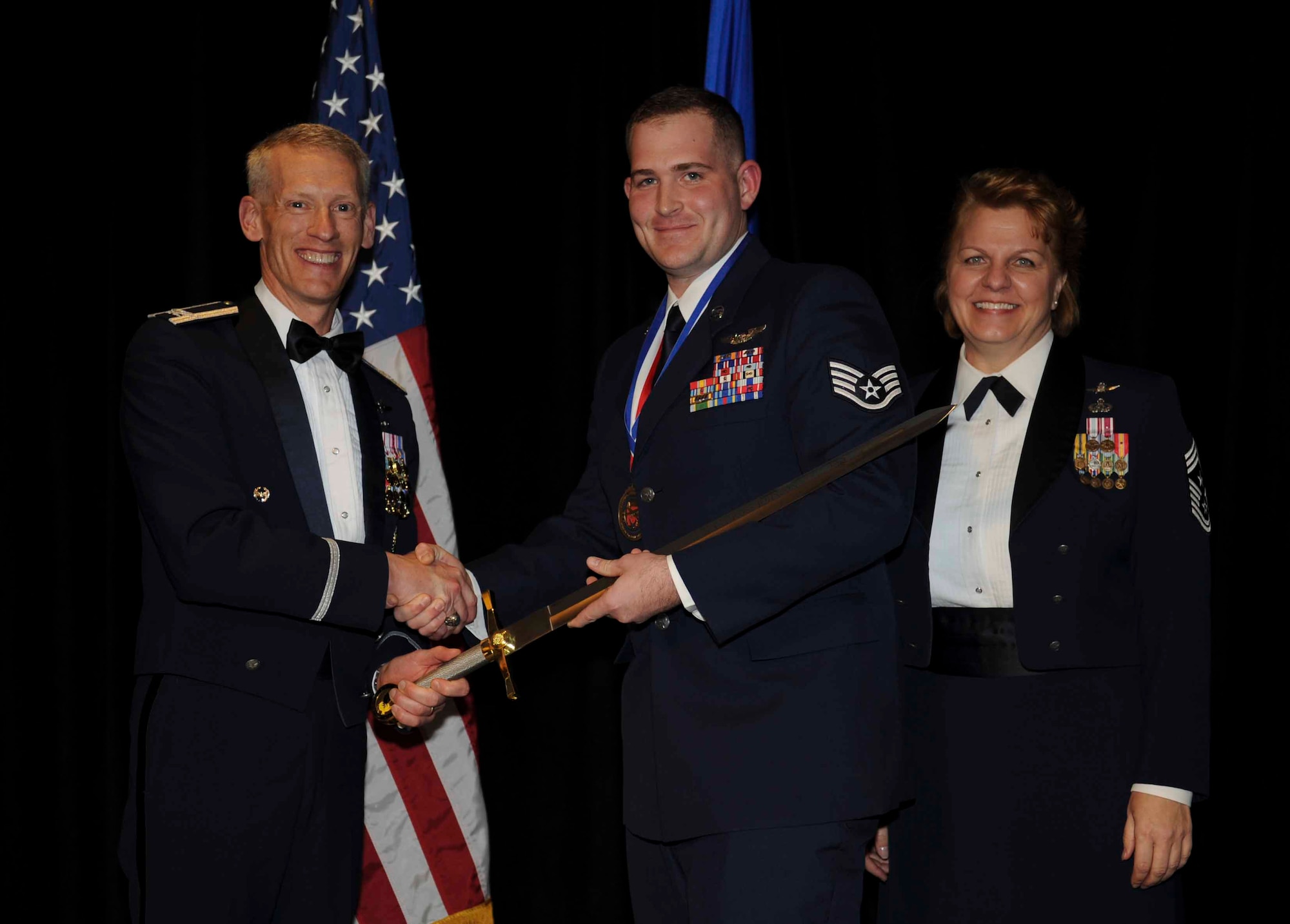 NONCOMMISSIONED OFFICER OF THE YEAR Staff Sgt. Ross Johnson (41st AS)