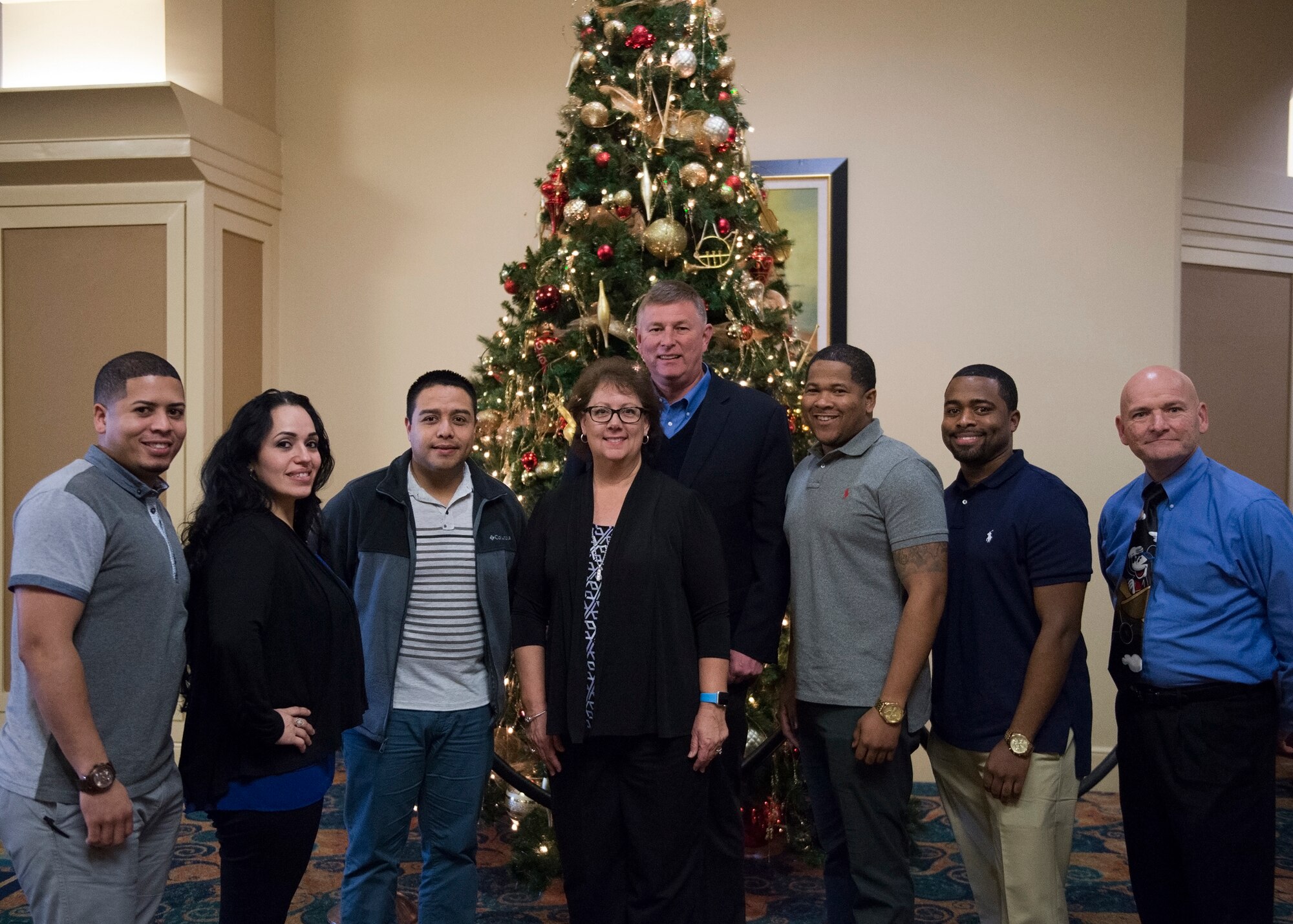 Grissom Airmen and senior leadership recently attended a Yellow Ribbon reintegration program in Orlando Fla., Dec. 19, 2015. The YRRP promotes the well-being of reservists and their families by connecting them with resources before and after deployments. (U.S. Air Force photo/Staff Sgt. Jami K. Lancette)