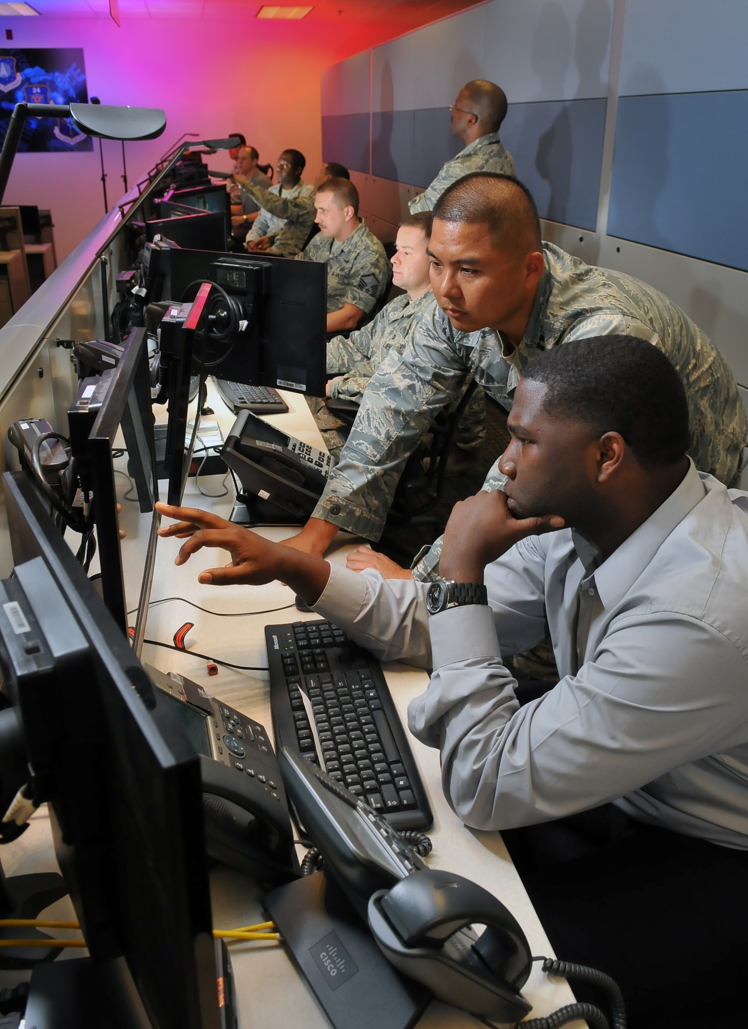 Cyber warriors work hard to protect and defend America's cyberspace domain daily. If you have ever considered a military career, there are many opportunities available in the U.S. Air Force Reserve in the cyber field. Watch the Making of a Cyber Warrior video and contact a local recruiter today. (U.S. Air Force courtesy photo)