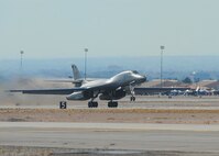 News > 606th ACS integrates into Red Flag 16-1 
 
 
  
Photos   
Red Flag 16-1 rolls into week two 
A B-1B Lancer, assigned to the 7th Bomb Wing, Dyess Air Force Base, Texas, takes off from Nellis AFB, Nev., during Red Flag 16-1 Jan. 29, 2016. The 7th BW is one of many U.S. and allied air forces the 606th Air Control Squadron from Spangdahlem Air Base, Germany, provides tactical command and control for during the three-week realistic air combat training over the 2.9 million acre Nevada Test and Training Range. (U.S. Air Force photo by Senior Airman Jake Carter) 
 
 
 
 
 
 
 
 
 
 
