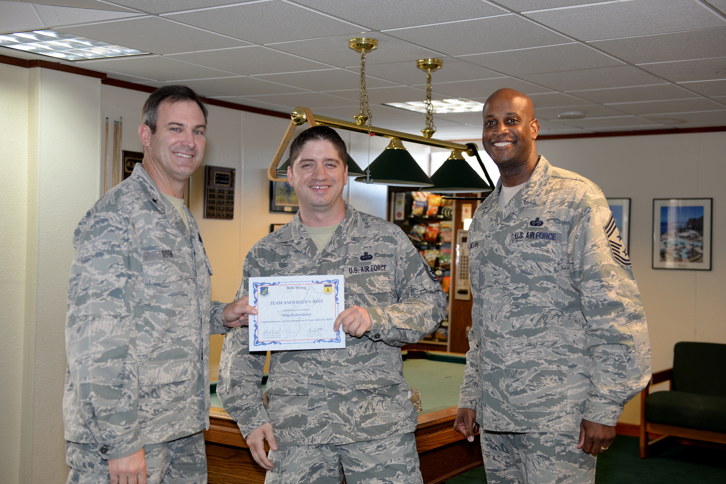 andersen afb space a