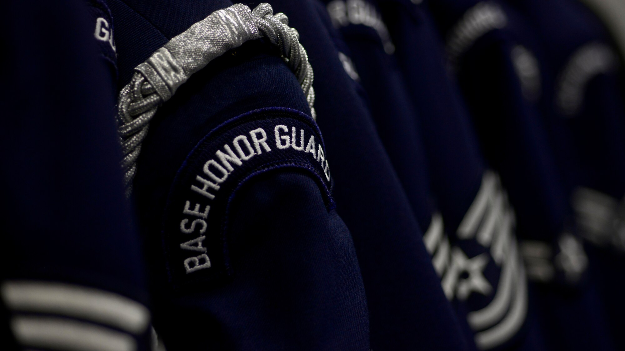 The Aviano Air Base Honor Guard provides a variety of services to the base and local community. They present and post the colors, retirement flag folding and POW/MIA table ceremonies. During their one-year voluntary commitment, Aviano honor guardsmen perform more than 70 details. (U.S. Air Force photo by Senior Airman Areca T. Bell/Released)