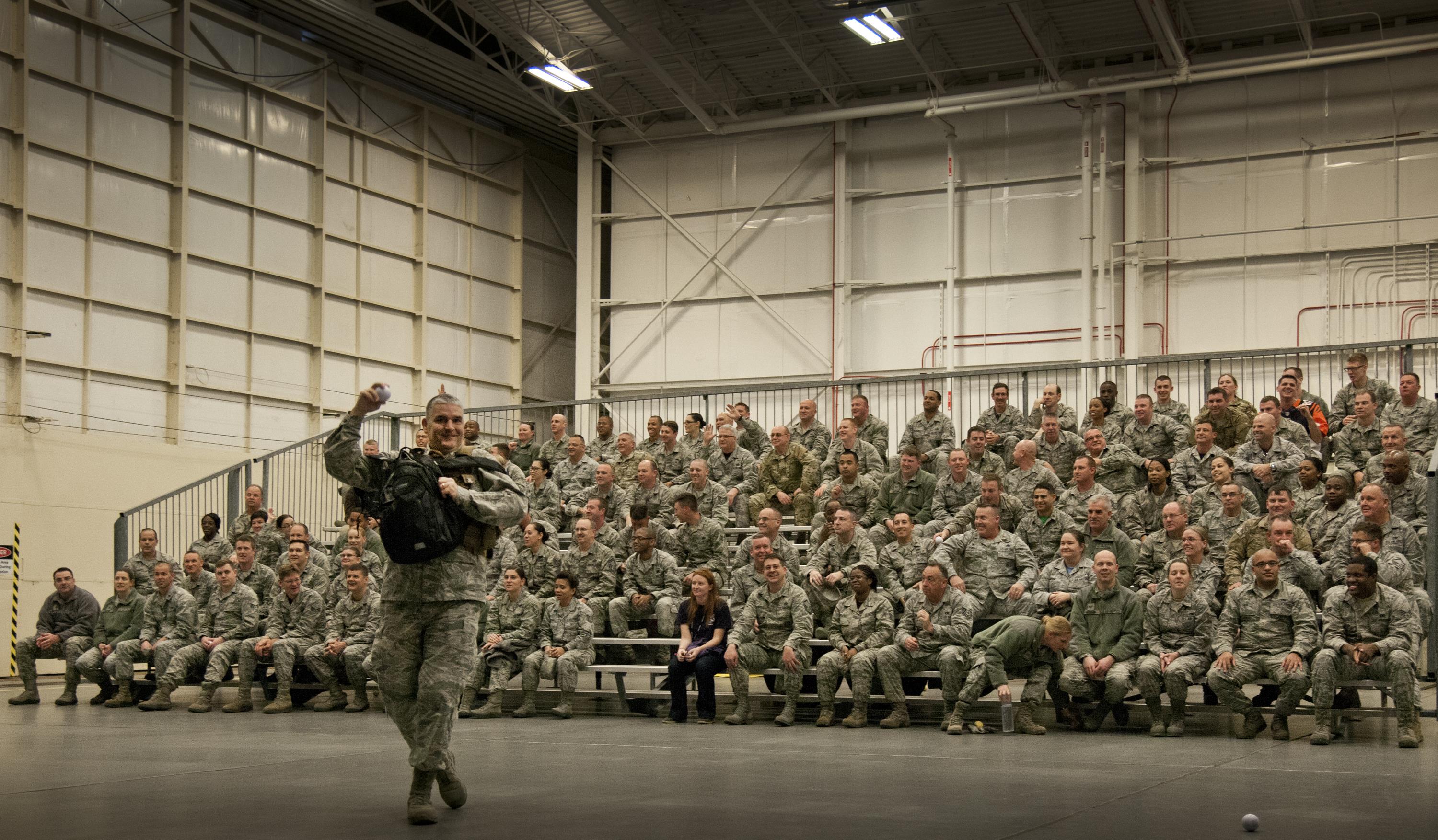 Commander Makes Big Entrance With Security Forces Fire Team 919th Special Operations Wing Article Display