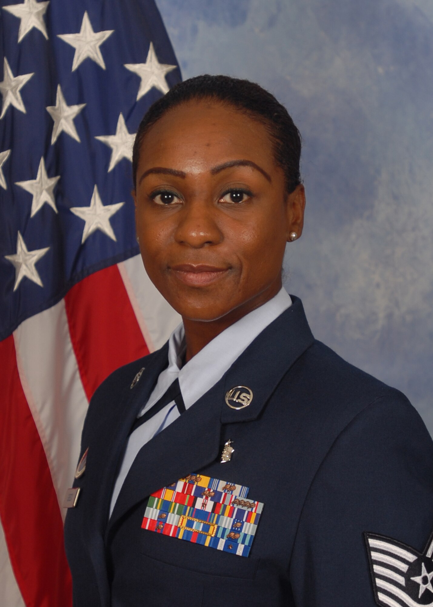 U.S. Air Force Tech. Sgt. Curtrell L. Gibson, 17th Training Support Squadron Airman Leadership School instructor, is the 17th Training Wing 2015 Volunteer of the Year. (U.S. Air Force photo by 17th Training Wing Public Affairs/Released)