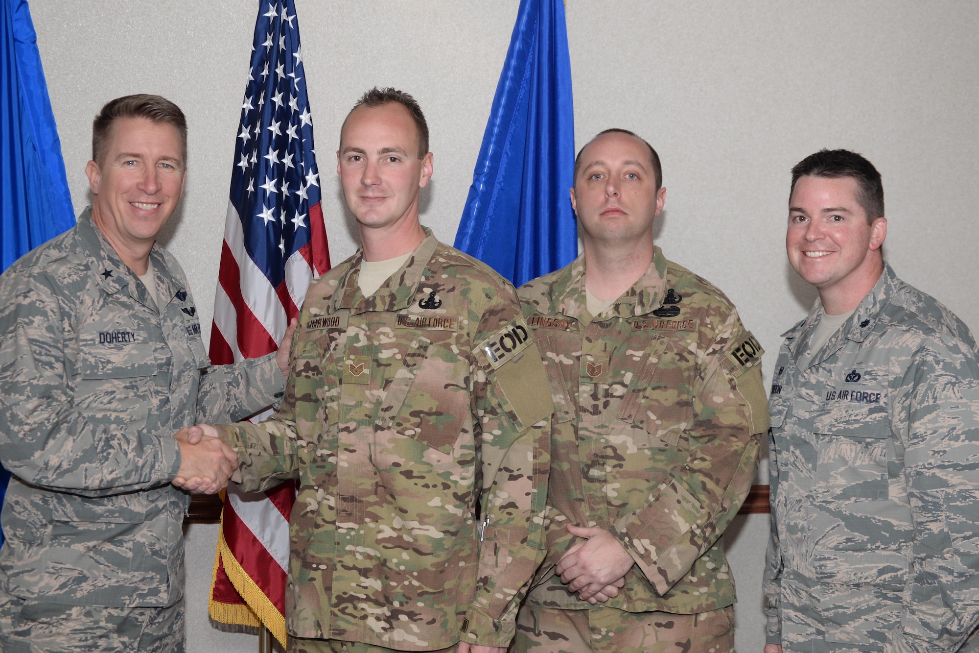 Staff Sgt. Philip Harwood, 366th Training Squadron explosive ordnance disposal preliminary course instructor and native of Marion, North Carolina, has been in the Air Force for more than 10 years and is the commander's Wingman of Choice at Sheppard Air Force Base, Texas for the week of February 9-15, 2016.