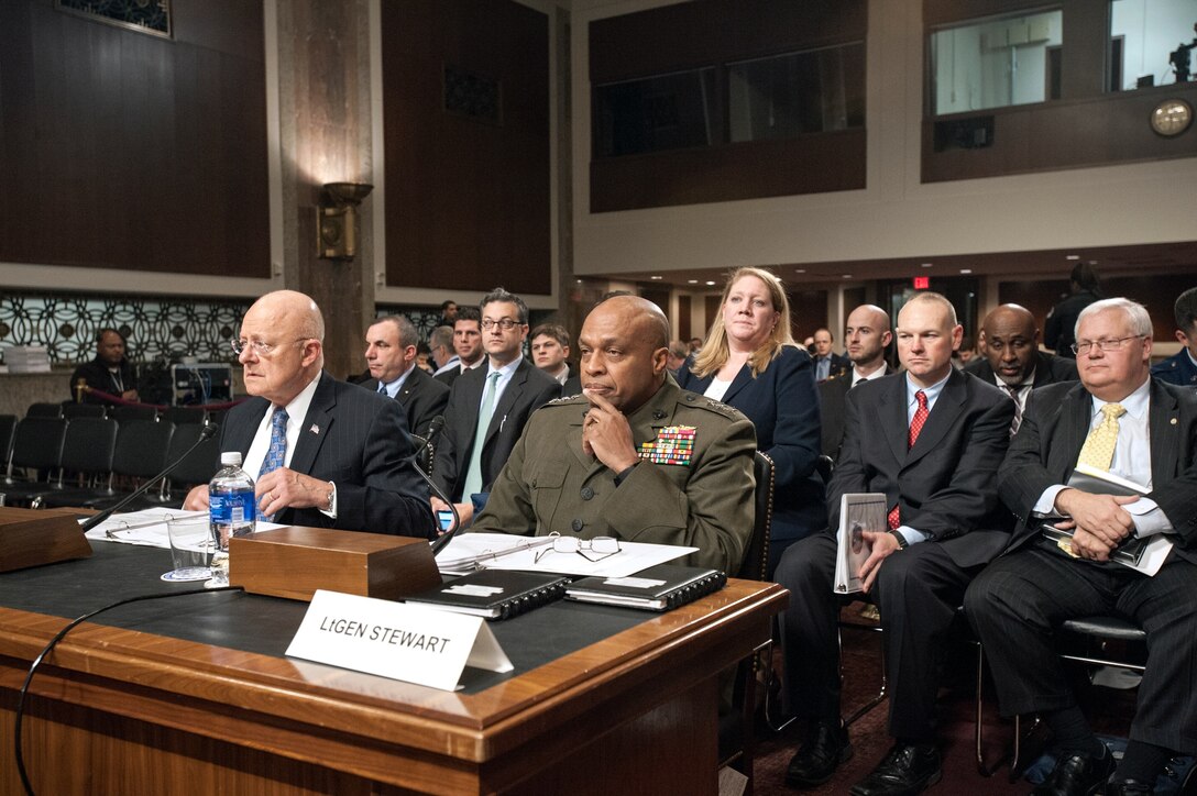 DIA Director Lt. Gen. Vincent Stewart testifies before the SASC.