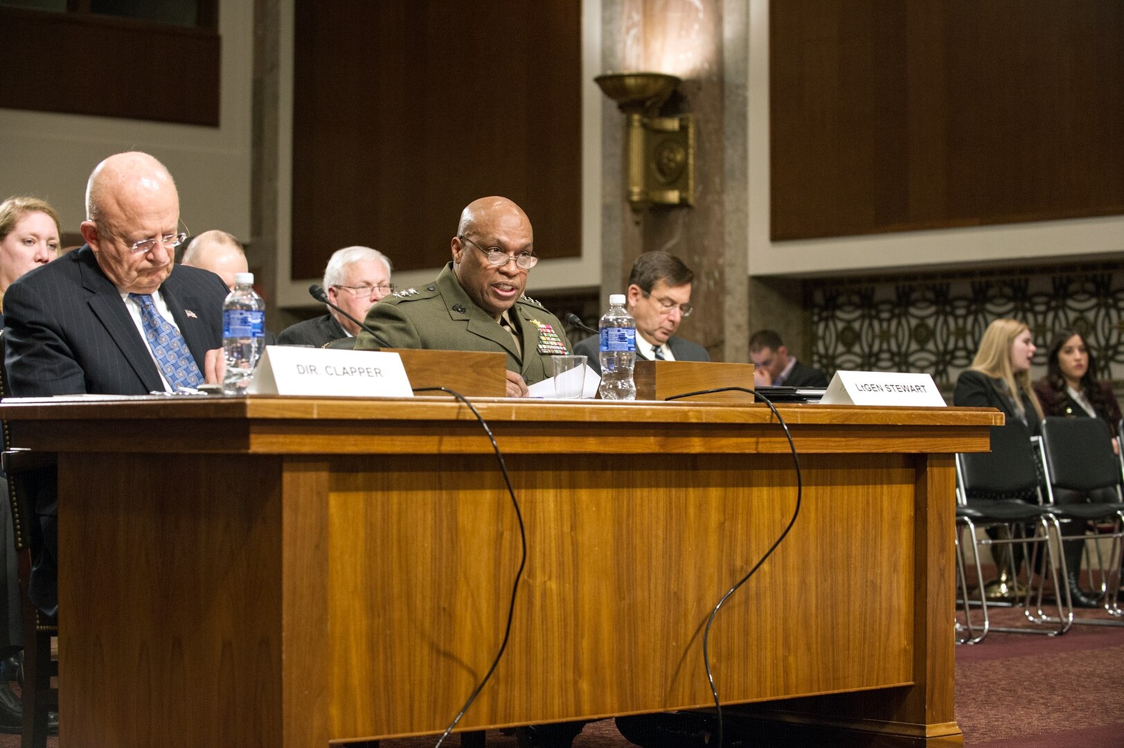 DIA Director Lt. Gen. Vincent Stewart testifies before the SASC.