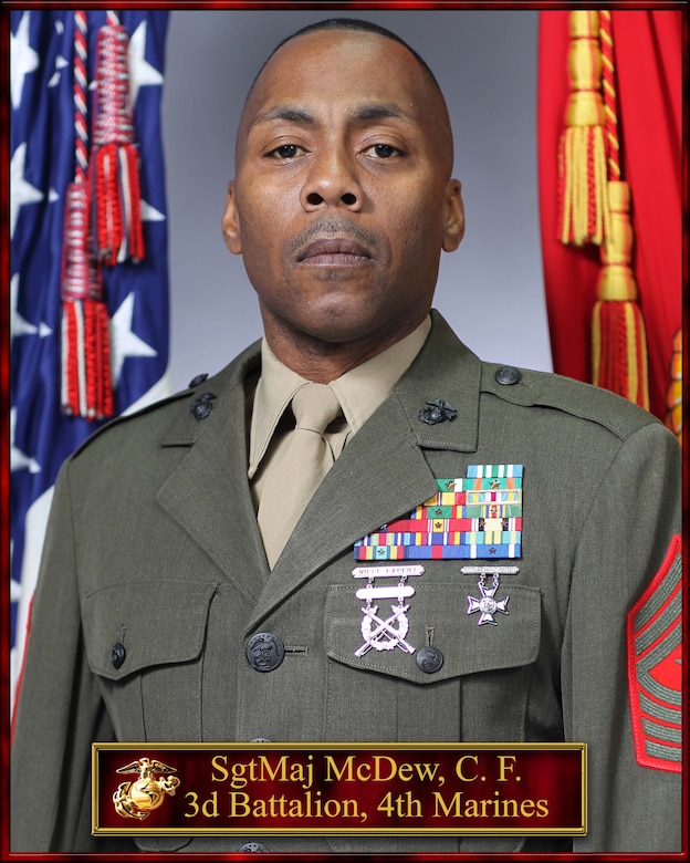 Sergeant Major, 3rd Battalion, 4th Marines