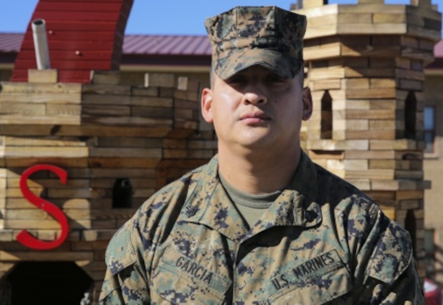 Sgt. Michel Garcia, a heavy equipment mechanic with 7th Engineer Support Battalion, has been a Marine for more than eight years. Garcia, a native of Newport News, Va., has aspirations of becoming a drill instructor and someday shaping new Marines.
