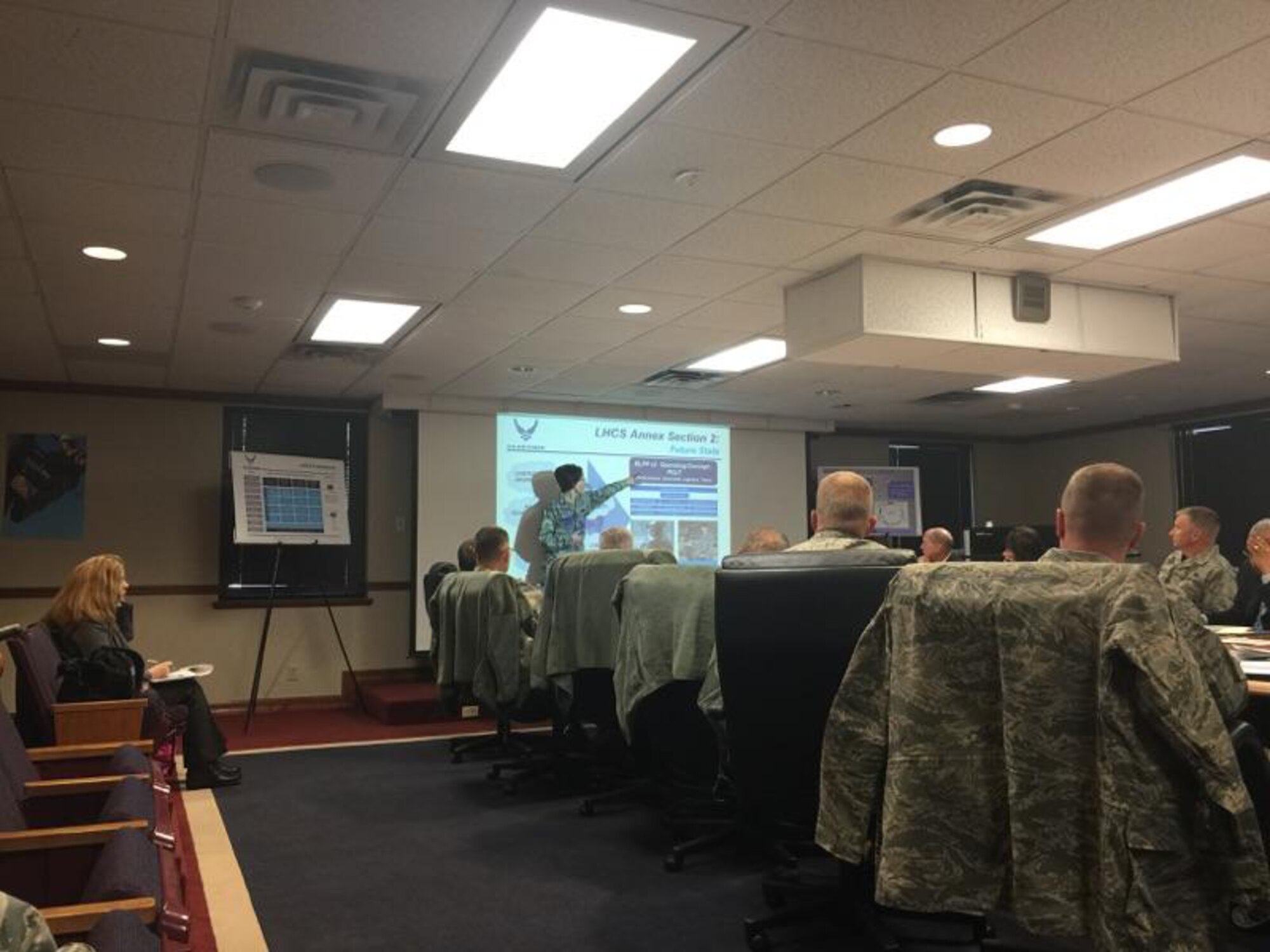 The Air Force Logistics Board, consisting of 15 General Officers and Senior Executive Service members, met here this week to chart the future for the 180,000-member Air Force logistics community.