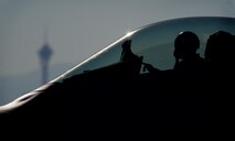 An F-22 Raptor pilot prepares to taxi during Red Flag 16-1, Jan. 28, 2016 at Nellis AFB, Nev. Integration is key at Red Flag, and Tyndall’s F-22s and Airmen join more than 130 aircraft and 3,000 personnel training during the exercise. (U.S. Air Force photo by Senior Airman Alex Fox Echols III/Released)  