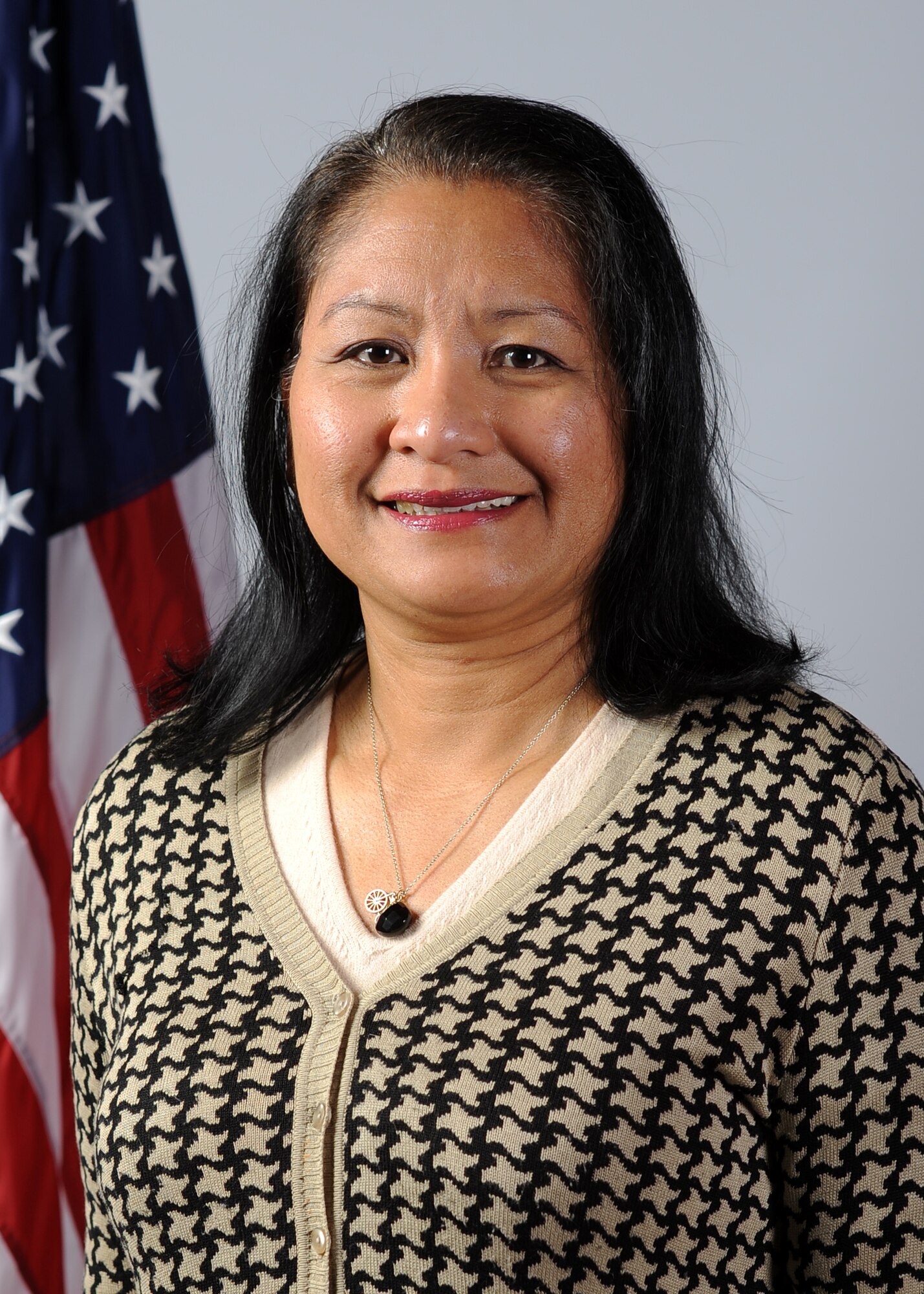 Araceli Searles, 460th Force Support Squadron operations officer, is this week's Panther of the Week. (Courtesy photo)