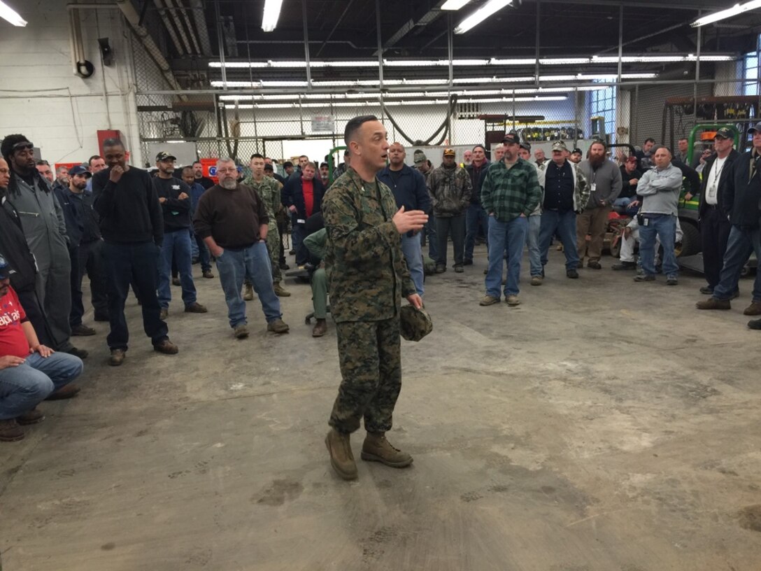Murray thanks all at FMS for doing an outstanding job in removing snow and getting the base back to normal operations after the Blizzard of 2016.