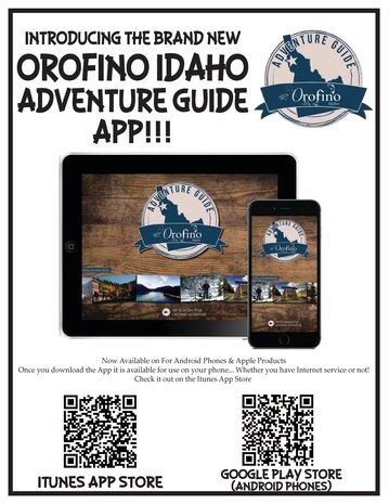Looking for an adventure but just don't know where to start? Download the new Orofino, Idaho Adventure Guide App and get started on your wilderness adventure today!