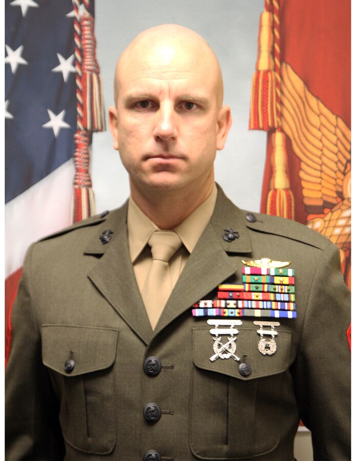 Sergeant Major Michael S. Johnson enlisted in the United States Marine Corps in August 1993 and reported to MCRD Parris Island, South Carolina for recruit training. Upon his graduation, he attended Marine Combat Training at Camp Geiger, North Carolina and then to Field Radio Operators Course at Marine Corps Communication and Electronic School in Twenty-Nine Palms, California.