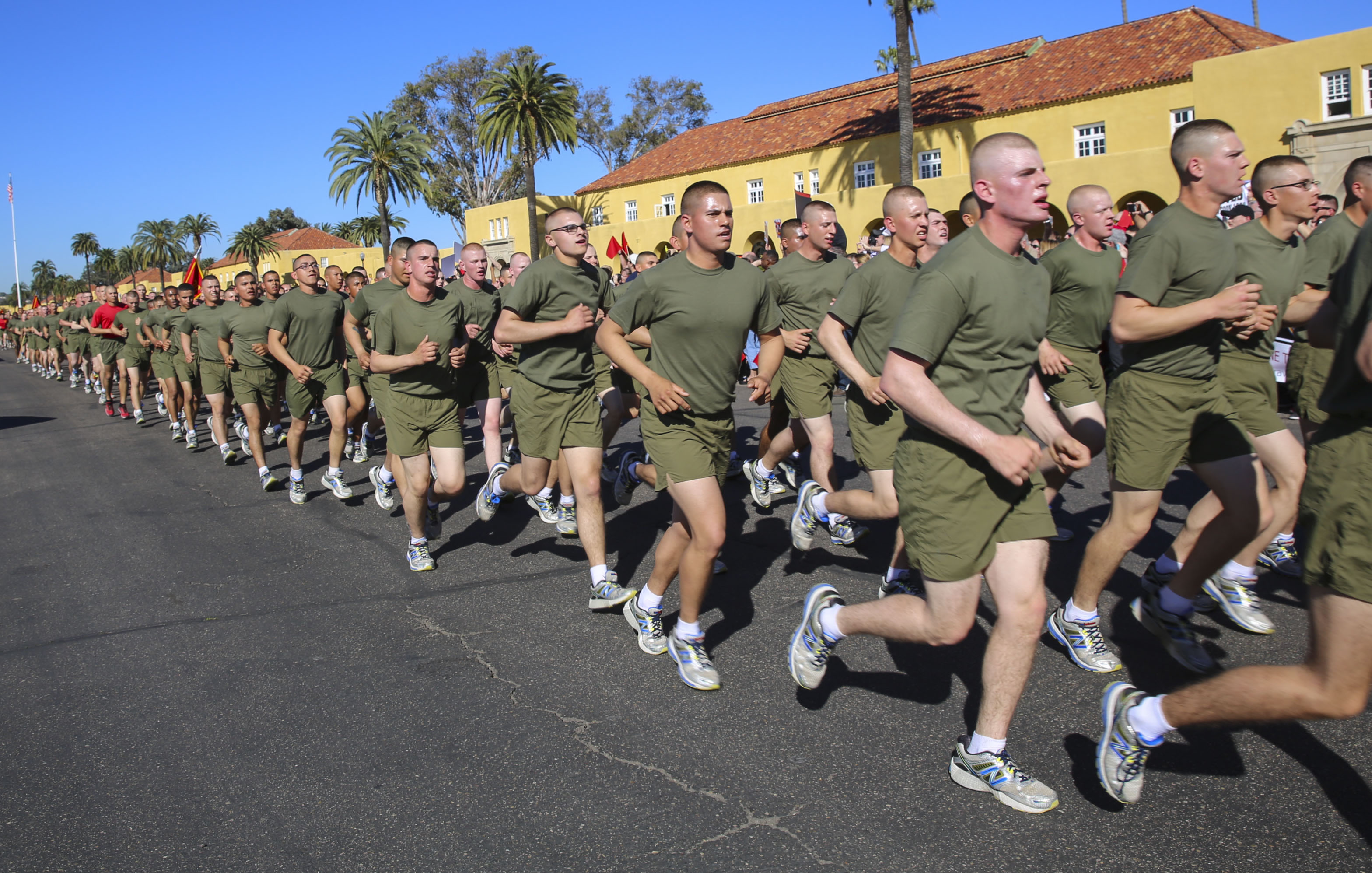 Co. B Motivation Run