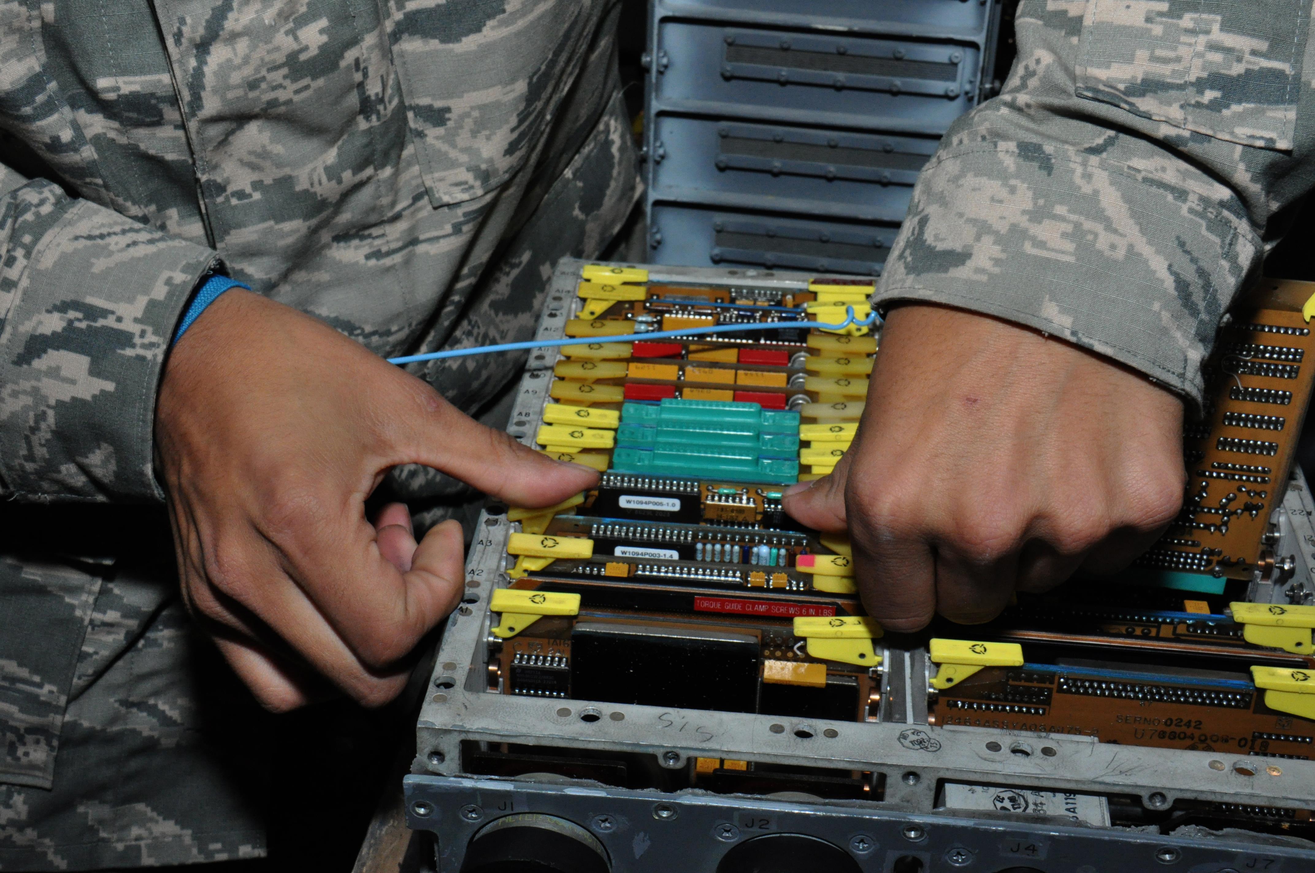 Avionics flight ensures aircraft equipment mission ready > Air Force