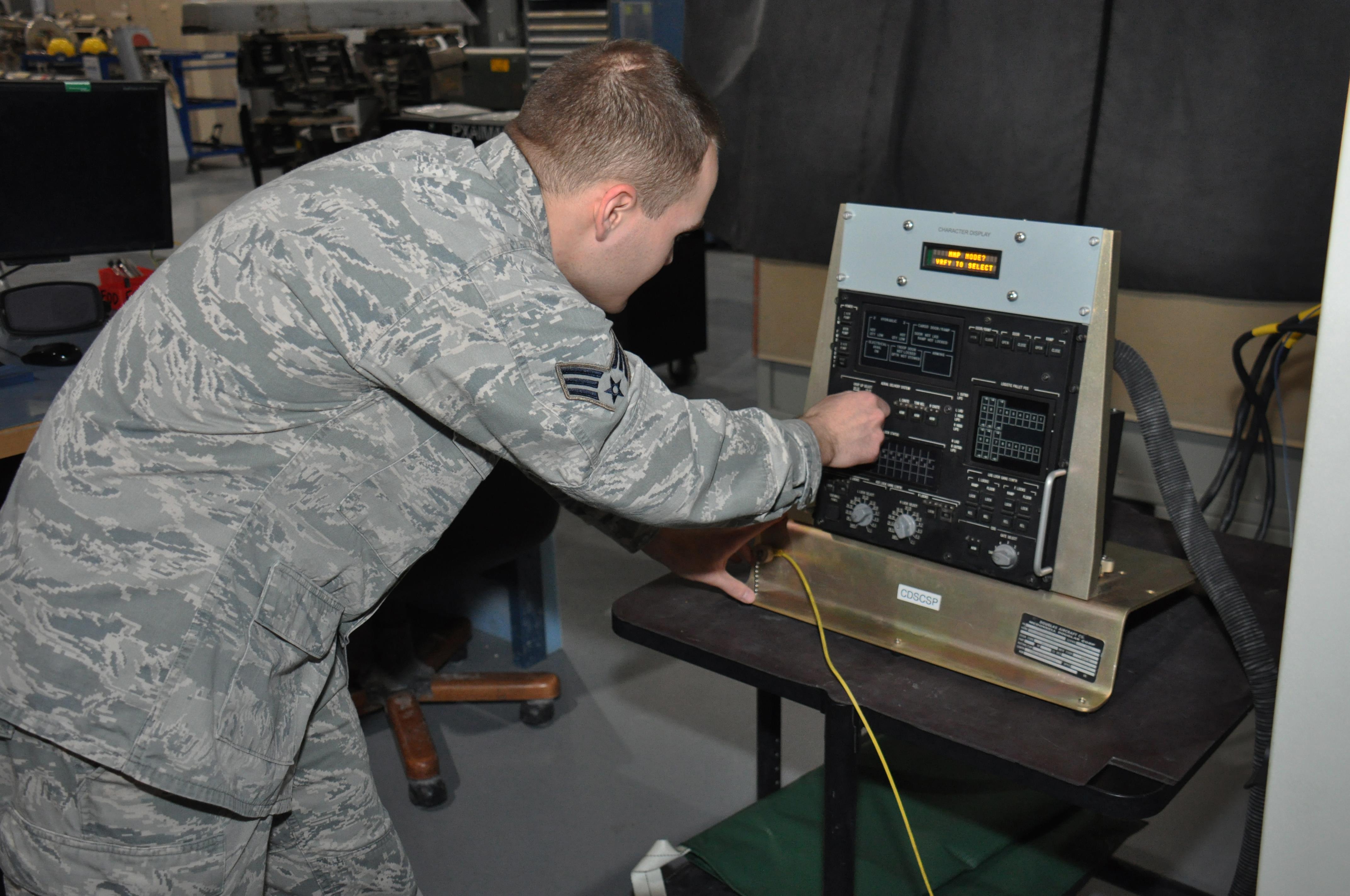 Avionics flight ensures aircraft equipment mission ready > U.S. Air