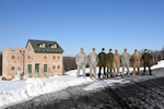 Representatives from Lithuania's Army Training Center visited the installation Feb. 2, 2016, to get an in-depth look at the operation of some of the training facilities located here‬ and gauge best practices and lessons learned in operating them as they develop similar live-fire and combined-arms training resources to train their soldiers. The Pennsylvania National Guard established a relationship with Lithuania in 1993 as part of the ‪National Guard‬'s State Partnership Program.