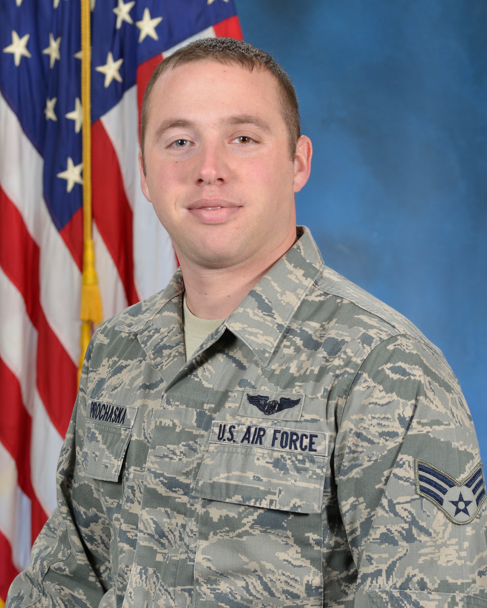 Senior Airman Keith M. Prochaska, 64th Air Refueling Squadron, Pease ANGB, N.H. (U.S. Air Force photo by Linda LaBonte Britt)