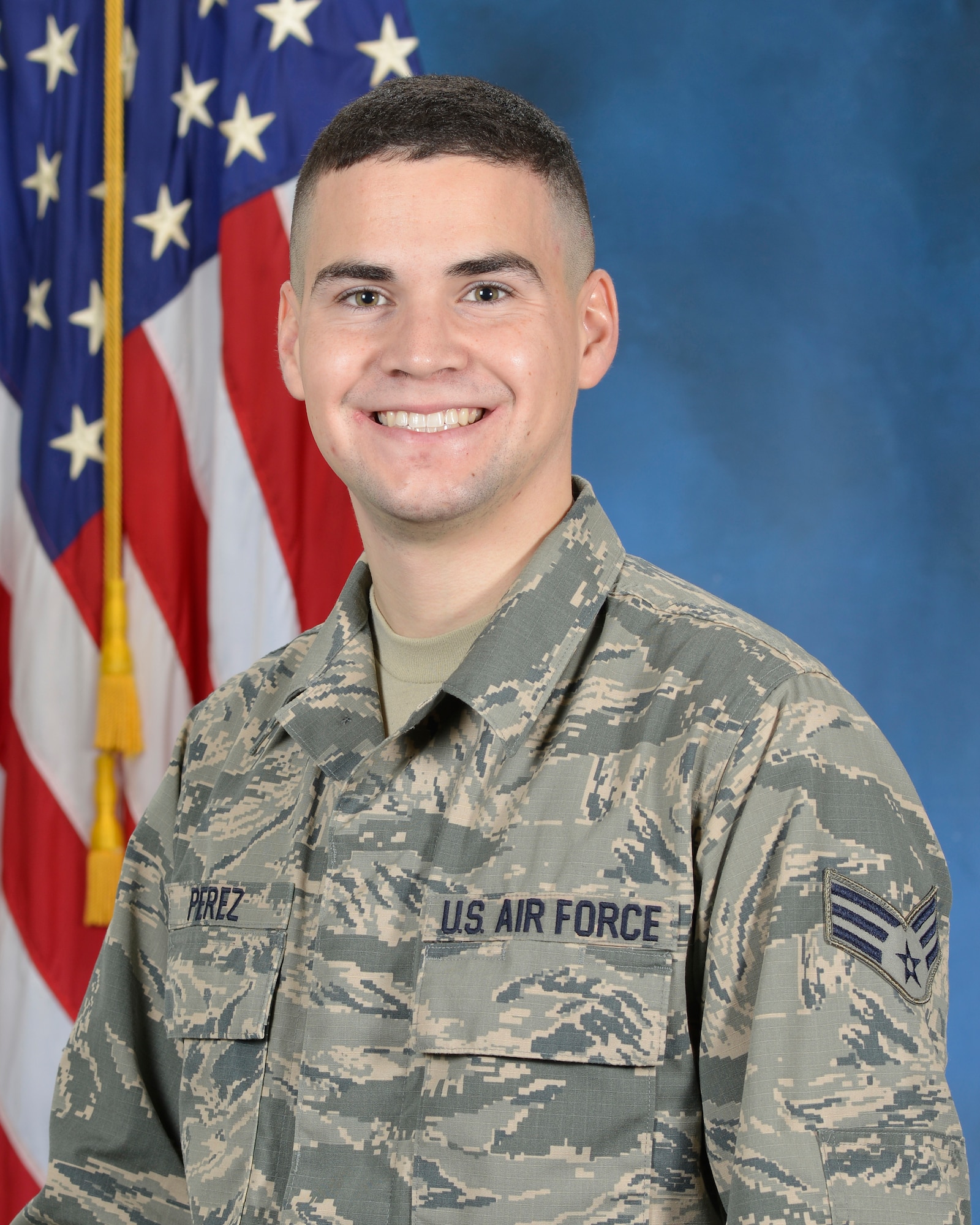 Senior Airman Justin D. Perez, 64th Air Refueling Squadron, Pease ANGB, N.H. (U.S. Air Force photo by Linda LaBonte Britt)