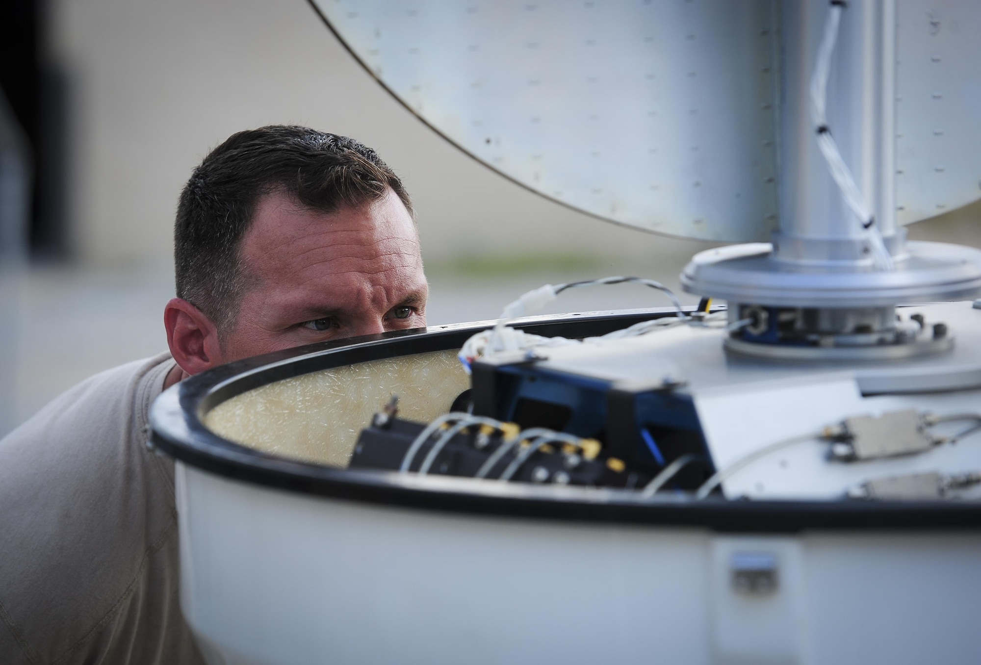 Senior Airman Jonathan Melendez, a weather systems technician with the 2nd Combat Weather Systems Squadron, gives a pre-deployment briefing to weather Airmen at Hurlburt Field, Fla., July 21, 2015. 2 CWSS is the Air Force’s primary facility to test and evaluate new and existing tactical and fixed weather systems, train Airmen on tactical systems prior to deployment and provide manpower for the Weather Systems Support Cadre. (U.S. Air Force photo by Senior Airman Meagan Schutter)