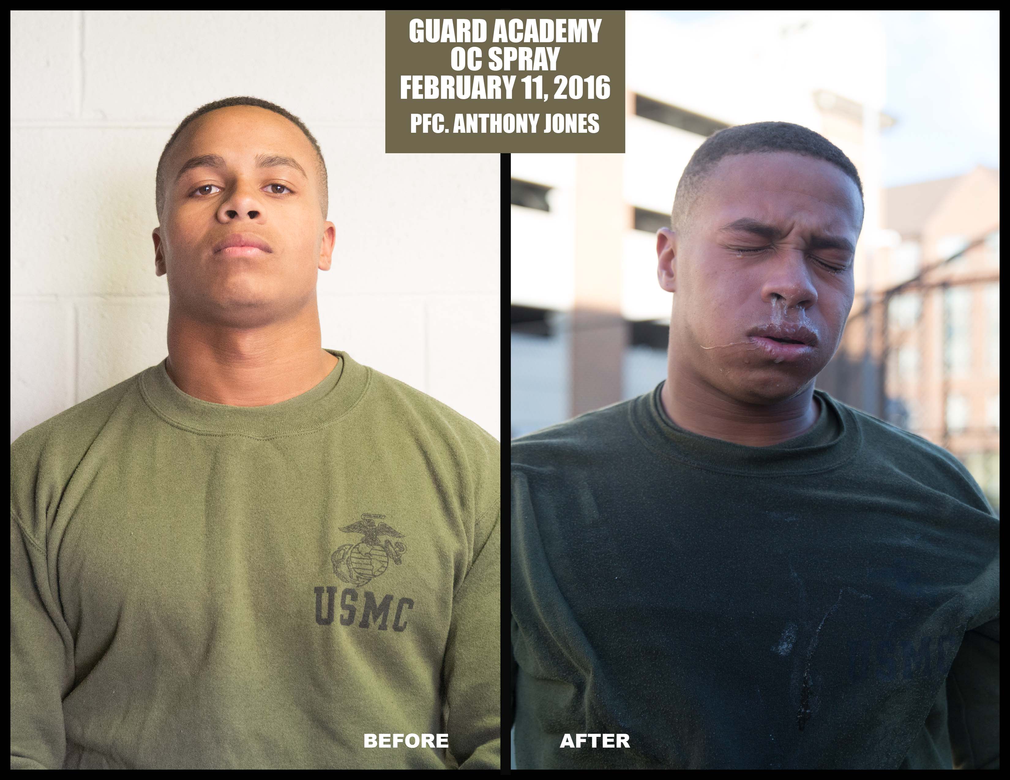 Marine Barracks Washington Annex Oc Spray Before And After