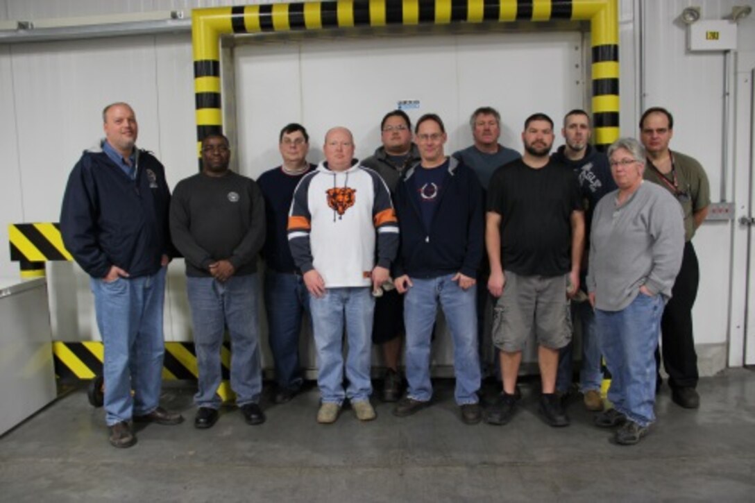 The DLA Distribution Susquehanna cold chain packaging team has been named Mission Impact Team of the Quarter for the first quarter of fiscal year 2016.