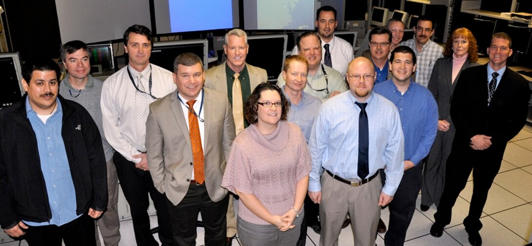 Navy and joint staff cybersecurity leaders are pictured during the USS Secure final planning conference held at Naval Surface Warfare Center Dahlgren Division (NSWCDD), Jan. 6-7.  They were among 28 participants collaborating on a USS Secure test bed to enable the development, evaluation and testing of cybersecurity concepts and technologies to defend mission critical systems at sea and ashore.  The cyber experts will examine USS Secure's ability to transition its cyberdefense technologies to the Fleet by replicating a naval combatant in a system of systems environment during a March 2016 test event.  