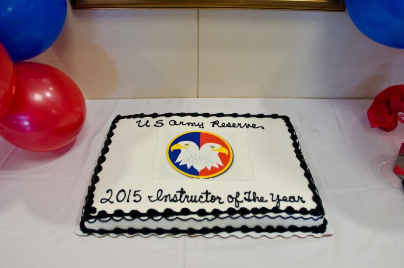 The U.S. Army Reserve Instructor of the Year, representing the officer, warrant officer, and noncommissioned officer category, were honored in the first U.S. Army Reserve Command hosted Instructor of the Year Ceremony at USARC headquarters, February 11, 2016. The Training and Doctrine-U.S. Army Reserve Instructor of the Year winner will be announced April 8, 2016. (U.S. Army Reserve photo by Brian Godette, USARC Public Affairs)