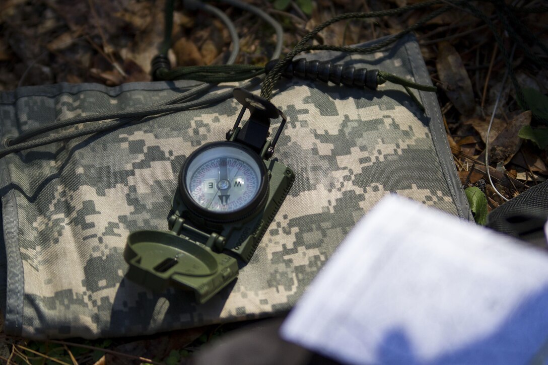 U.S. Army Soldiers representing 32 states compete in this year's 200th Military Police Command Best Warrior Competition held at Camp Blanding, Fla., Feb. 8-11. The competitors participated in a land navigation course, Feb. 9. The winning noncommissioned officer and junior enlisted Soldiers will move on to the U.S. Army Reserve Command competition in May. (U.S. Army Photo by Sgt. Audrey Ann Hayes)