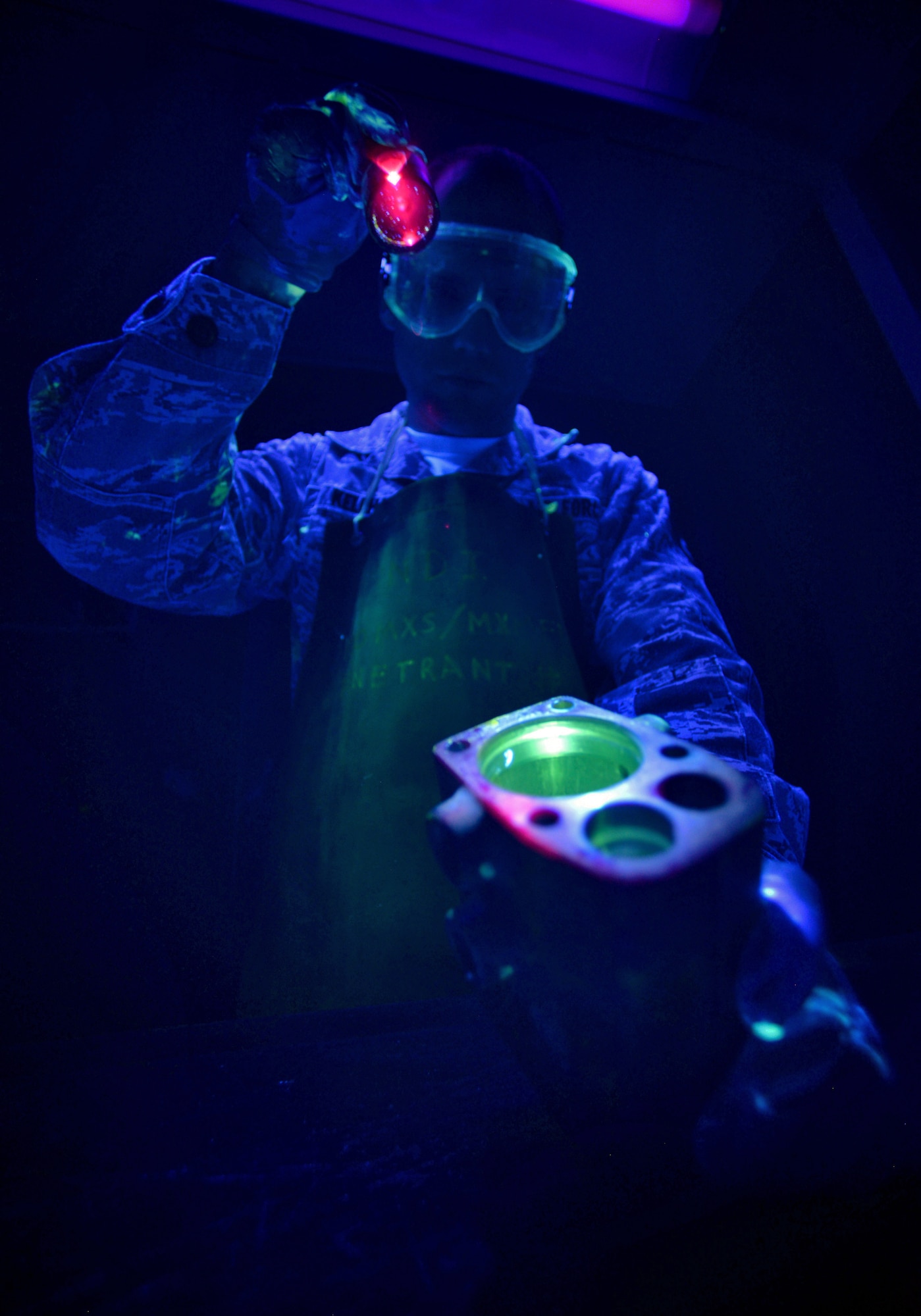 Black light inspection best sale