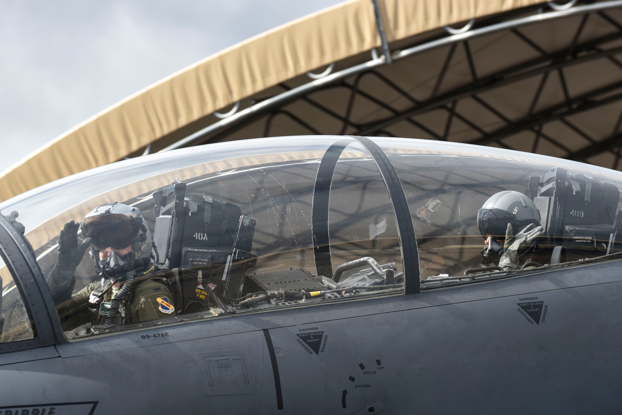 335th FS, 4th AMXS spouses receive unique Strike Eagle 335th FS, 4th AMXS spouses receive unique Strike Eagle