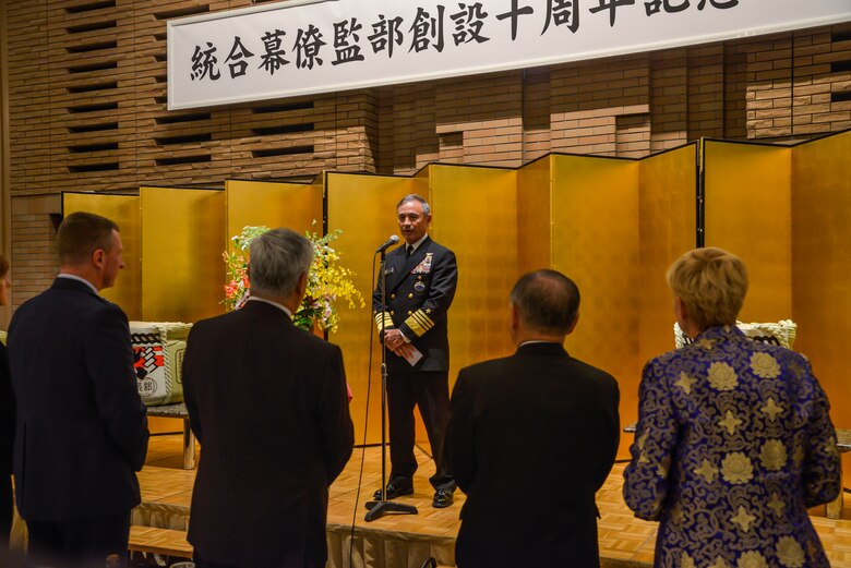 Ceremony Celebrates Jjs 10th Anniversary Yokota Air Base - 