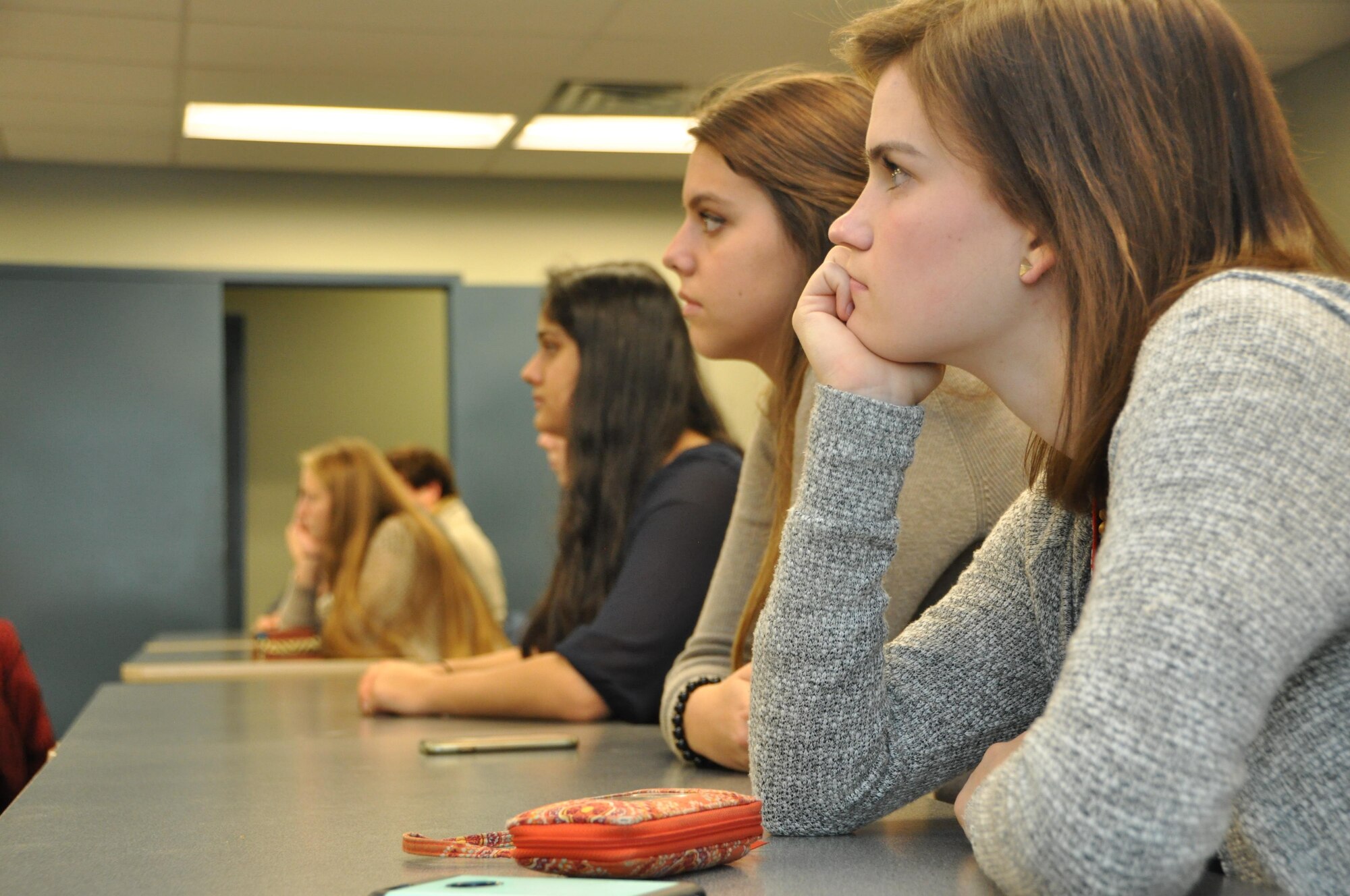 Cobb Youth Leadership students visit Dobbins 94th Security Forces Squadron and receive a brief about their mission. CYL students visit Dobbins to learn more about the Air Force and the daily life of an Airman.