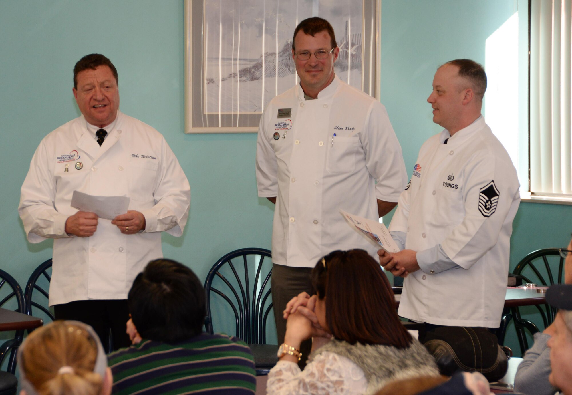 A team of inspectors visited Sheppard Air Force Base, Texas, from Feb. 8-11, 2016, to observe several key areas of food service, including presentation, safety and food quality. 