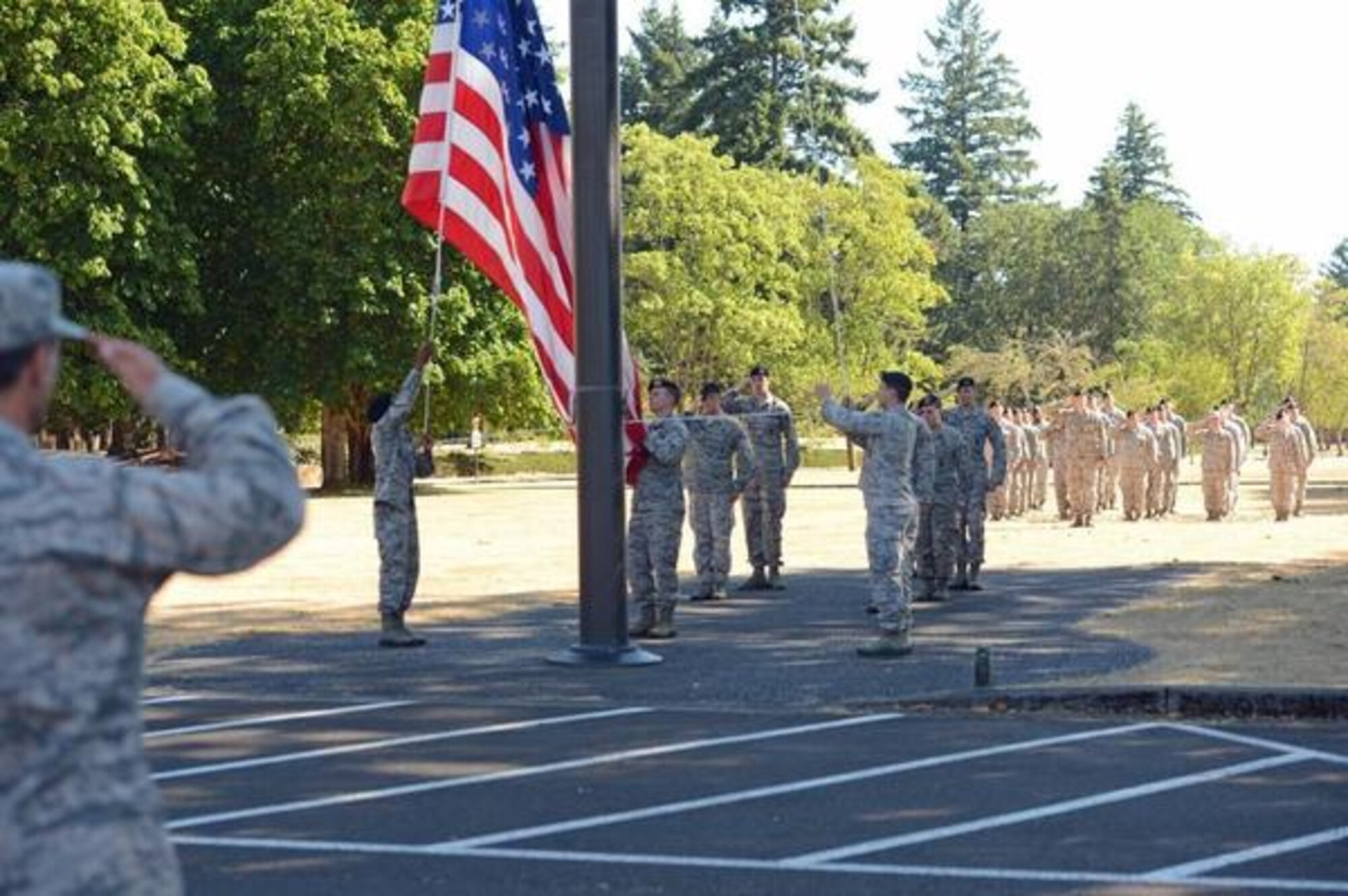 The 627th Security Forces Squadron was recently named the Best Small Security Forces Unit by Air Mobility Command for 2015. (Courtesy photo)