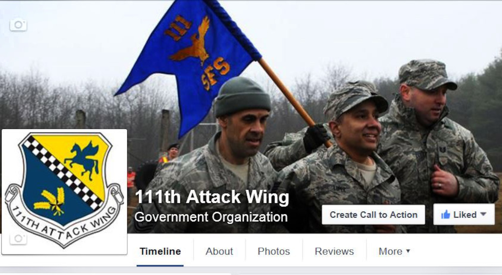 The 111th Attack Wing launched its Facebook page Feb. 18, 2016.