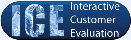 Joint Base Charleston's logo for the Interactive Customer Evaluation survey.