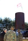 Sgt. Maj. Ronald L. Green, the 18th Sergeant Major of the Marine Corps, takes a look at pile of wrecked vehicles and debris used for technical rescue training at Raymond M. Downey Responder Training Facility, Naval Annex Stump Head, Md., Feb. 18, 2016.
Green visited the Marines, sailors and civilians with Chemical Biological Incident Response Force (CBIRF) at Naval Support Facility Indian Head and Downey Responder Training Facility.
During Green’s visit, he received a CBIRF brief given by the CBIRF Commanding Officer, Col. Stephen E. Redifer, viewed a static display of an Initial Response Force set-up, talked to CBIRF personnel, toured the Downey Responder Training Facility and had lunch with CBIRF staff noncommissioned officers. 
When directed, CBIRF forward-deploys and/or responds with minimal warning to a chemical, biological, radiological, nuclear or high-yield explosive (CBRNE) threat or event in order to assist local, state, or federal agencies and the geographic combatant commanders in the conduct of CBRNE response or consequence management operations, providing capabilities for command and control; agent detection and identification; search, rescue, and decontamination; and emergency medical care for contaminated personnel. (Official USMC Photo by Sgt. Santiago G. Colon Jr./RELEASED)
