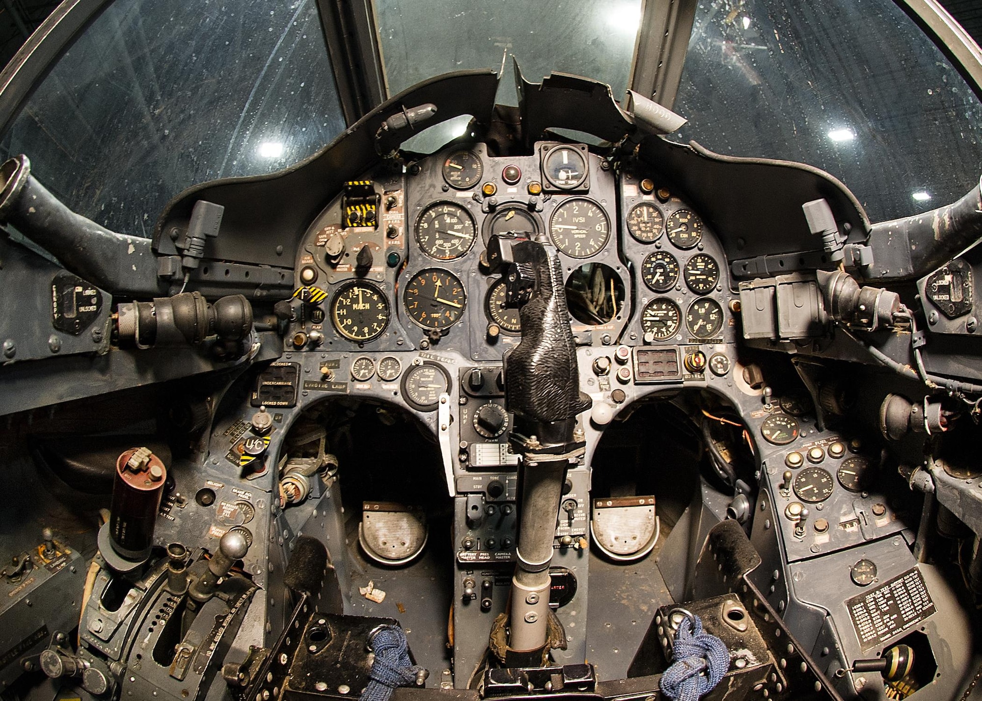 DAYTON, Ohio -- Hawker Siddeley XV-6A Kestrel cockpit view at the National Museum of the United States Air Force. (U.S. Air Force photo)