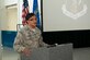 U.S. Air Force Col. Yolanda Bledsoe, 79th Medical Wing vice commander, speaks during a Black History Month finale event at Joint Base Andrews, Md., Feb. 24, 2016. More than 100 JBA members attended the event. The theme for this year’s Black History Month is Hallowed Grounds: Sites of African American Memories. (U.S. Air Force photo by Senior Airman Dylan Nuckolls/Released)