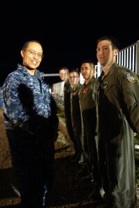 U.S. Navy Adm. Cecil D. Haney (left), U.S. Strategic Command (USSTRATCOM) commander, poses for a photo with Air Force Global Strike Command (AFGSC) Airmen that participated in an unarmed Minuteman III intercontinental ballistic missile (ICBM) test launch during Haneyâ€™s visit to Vandenberg Air Force Base, Calif., Feb. 26, 2016. The 91st Missile Wing at Minot Air Force Base, N.D., and the 625th Strategic Operations Squadron at Offutt AFB, Neb., conducted the launch with the support of the 576th Flight Test Squadron at Vandenberg AFB. Strategic weapons tests support USSTRATCOMâ€™s strategic deterrence mission by verifying the accuracy and reliability of the ICBM weapon system, and provide valuable data to ensure a continued safe, secure, effective and ready nuclear deterrent. The ICBM community, including the Department of Defense, the Department of Energy and USSTRATCOM, will use the data collected from this mission for force development. One of nine DoD unified combatant commands, USSTRATCOM has global strategic missions, assigned through the Unified Command Plan, which include strategic deterrence; space operations; cyberspace operations; joint electronic warfare; global strike; missile defense; intelligence, surveillance and reconnaissance; combating weapons of mass destruction; and analysis and targeting. (USSTRATCOM photo by U.S. Navy Capt. Pamela S. Kunze)