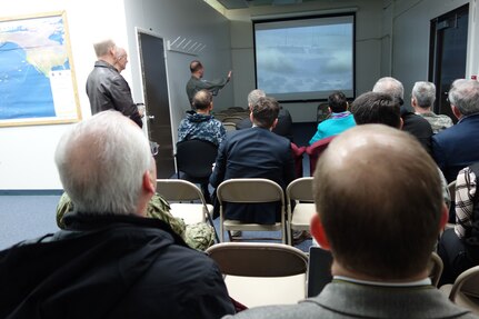 U.S. Navy Adm. Cecil D. Haney, U.S. Strategic Command (USSTRATCOM) commander, and other senior DoD leaders, members of the Minot and Vandenberg Air Force Base communities and local and national media representatives attend a mission briefing during a visit to view an unarmed Minuteman III intercontinental ballistic missile (ICBM) test at Vandenberg Air Force Base, Calif., Feb. 26, 2016. The 91st Missile Wing at Minot Air Force Base, N.D., and the 625th Strategic Operations Squadron at Offutt AFB, Neb., conducted the launch with the support of the 576th Flight Test Squadron at Vandenberg AFB. Strategic weapons tests support USSTRATCOMâ€™s strategic deterrence mission by verifying the accuracy and reliability of the ICBM weapon system, and provide valuable data to ensure a continued safe, secure, effective and ready nuclear deterrent. The ICBM community, including the Department of Defense, the Department of Energy and USSTRATCOM, will use the data collected from this mission for force development. One of nine DoD unified combatant commands, USSTRATCOM has global strategic missions, assigned through the Unified Command Plan, which include strategic deterrence; space operations; cyberspace operations; joint electronic warfare; global strike; missile defense; intelligence, surveillance and reconnaissance; combating weapons of mass destruction; and analysis and targeting. (USSTRATCOM photo by U.S. Navy Capt. Pamela S. Kunze)