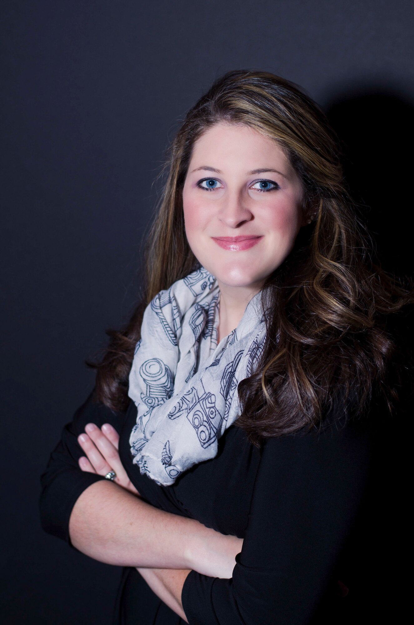Brittany Boccher, spouse of  Special Agent Adam Boccher of Air Force Office of Special Investigations Detachment 327 at Little Rock Air Force Base, Ark., is that installation's 2016 Military Spouse of the Year. (U. S. Air Force photo)